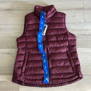 32 Degrees Women’s Puffer Vest Size L Purple/Plum New